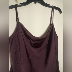 Azazie Purple Sleeveless Camisole Top